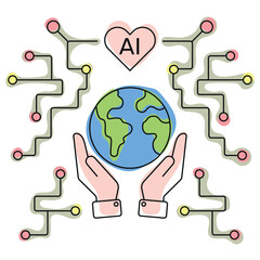 The Impact of AI on Technology the World and Society AI in Our Hands Helping People with AI