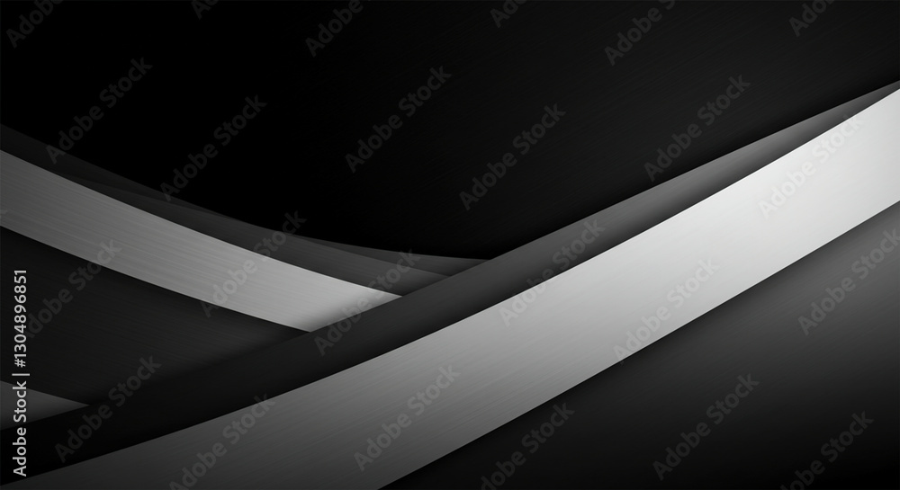 Aufkleber abstract black and silver are light gray with white the gradient is the surface with templates metal