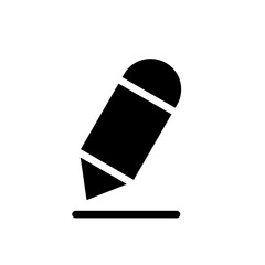 Edit icon. edit document icon. edit text icon. pencil, simple flat style, illustration, logo sign symbol pictogram template, for ui or ux isolated on white for mobile app, editable