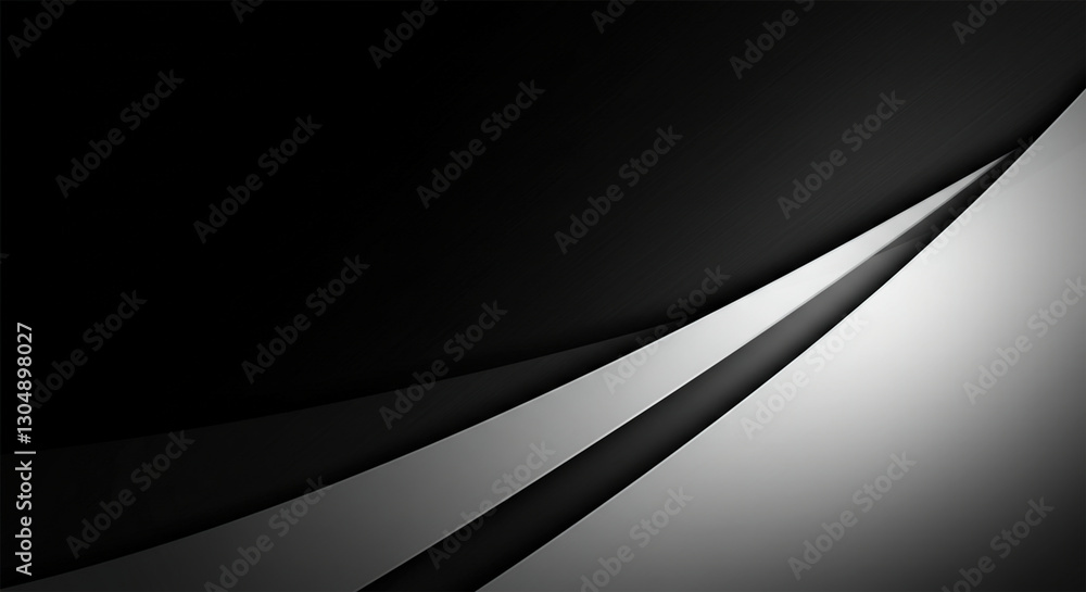 Poster abstract black and silver are light gray with white the gradient is the surface with templates metal