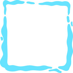Water Square Frame