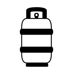 lpg gas cylinder icon, simple flat style, vector illustration symbol sign logo template pictogram, for ui or ux isolated on white for mobile app, editable