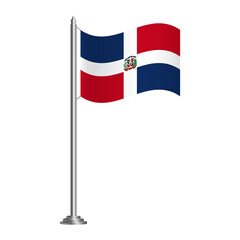 Flag of Dominican Republic illustration