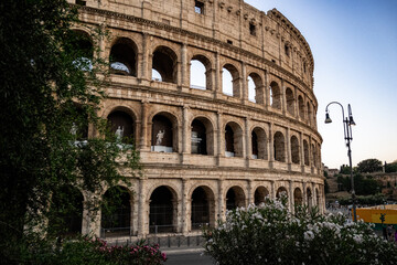 Fototapeta premium View of the Colosseum in Rome