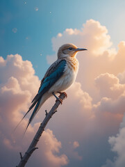 Greifvogel im Himmel