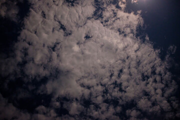 the sky is slightly cloudy