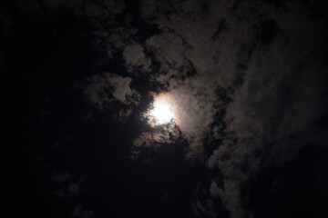 the sky is slightly cloudy