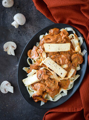 Keto diet recipe dish homemade prepared