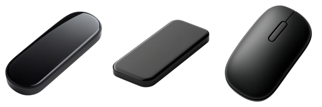 Visionary entrepreneurs brainstorming, Wireless presentation clicker for effective startup pitch presentations