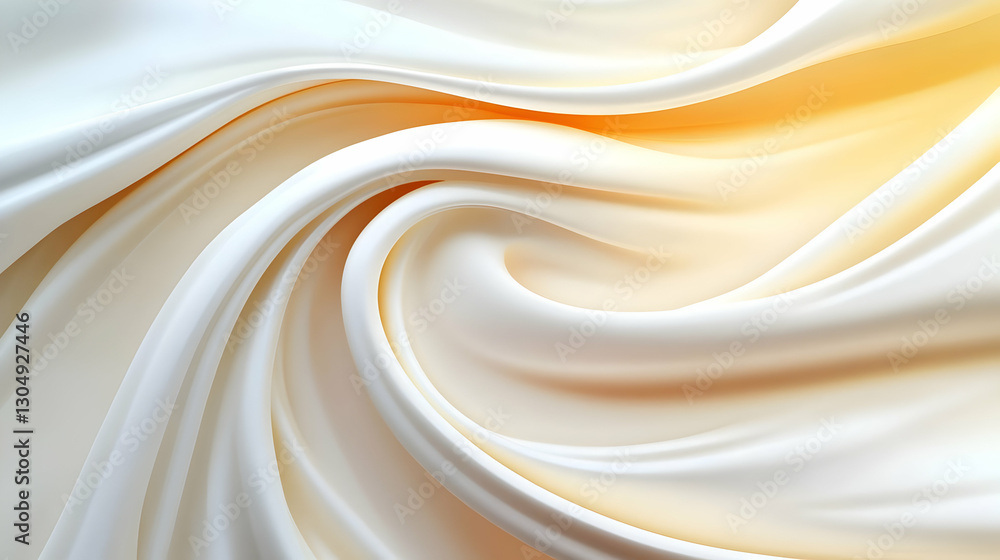 Poster soft, luxurious fabric texture showcasing elegant folds and gentle light reflection, perfect for bac
