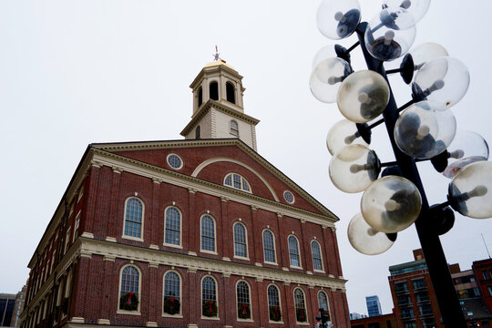 Faneuil Hall Marketplace, Boston, Massachusetts, USA