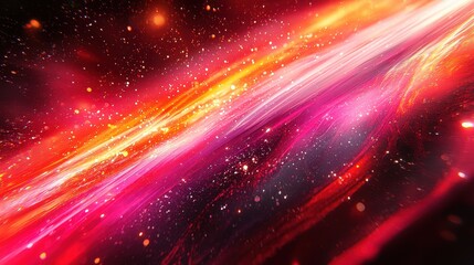 Fototapeta premium Abstract energy explosion in space