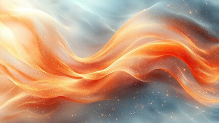 Obraz premium Abstract Flowing Fabric Design (3)