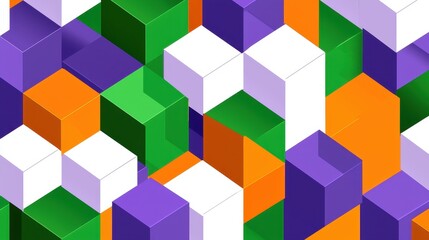 Naklejka premium Abstract Geometric Pattern Background