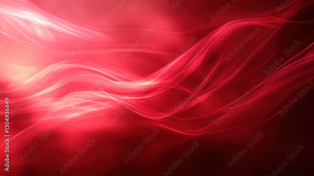 Poster elegant crimson wave pattern abstract background with flowing lines and smooth texture for modern de