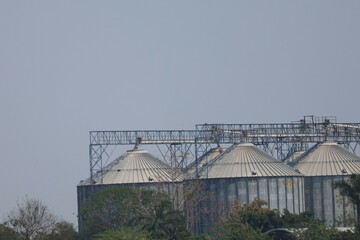 modern greenhouse with a roof