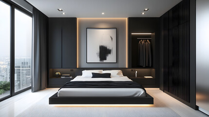 room, interior, bedroom, home, bed, furniture, hotel, design, house, living, sofa, apartment, luxury, window, table, architecture, carpet, lamp, wall, light, floor, chair, tv, contemporary, comfortabl