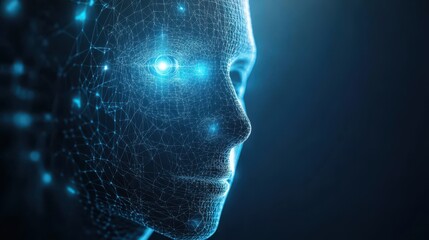 Abstract neural network processing biometric data for secure AIdriven authentication