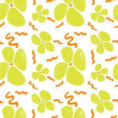 abstract floral seamless pattern 