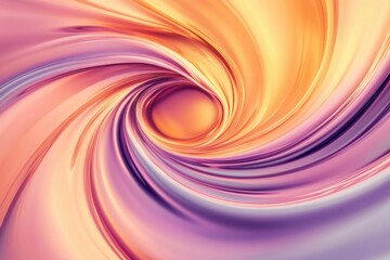 Swirling patterns of pastel colors create a mesmerizing vortex effect in soft light