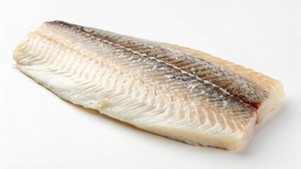 Fish Fillet, White Background