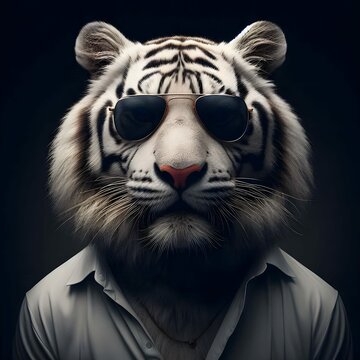 portrait of a tiger