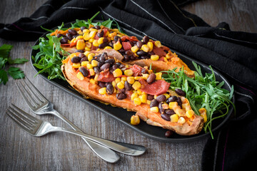 Stuffed Sweet Potatoes