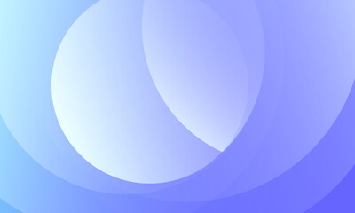 Abstract light blue background with circles. Eps10 vector
