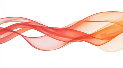 Red Smoke, Isolated on White