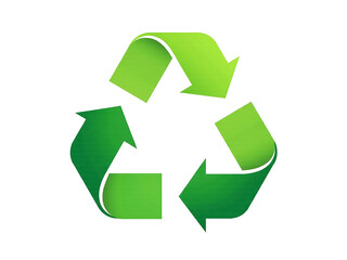 Obraz premium Ecology Logo Green leafy design with spiral shape. Leaves are green and design is circular. Symbol of nature protection. Recyclable.