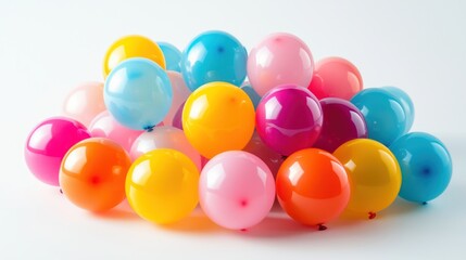 Obraz premium Balloons, Isolated on White