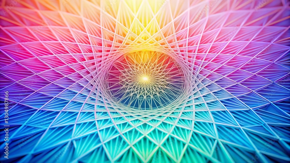 Poster abstract geometric thin line pattern website background