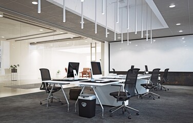 modern office interior,