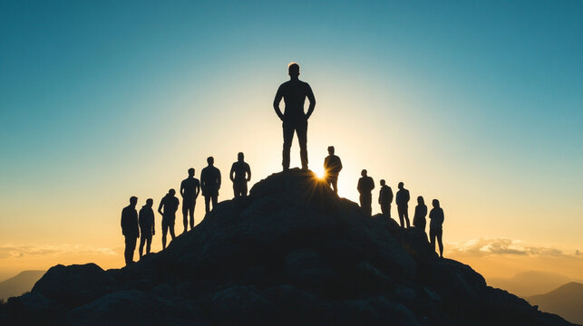 True leadership is about inspiring others to achieve greatness, not just giving orders.