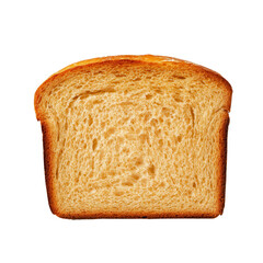 Toasted Sliced Loaf of Bread: A close-up shot reveals a perfectly sliced loaf of bread, showcasing a soft, golden-brown interior. The bread's inviting texture, crisp edges.