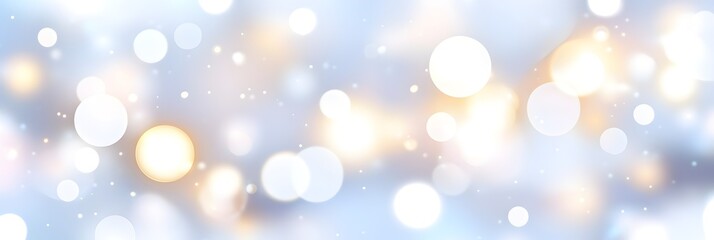 Fototapeta premium A blurry image of snowflakes with a white background