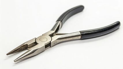 Chain-nose pliers on white background