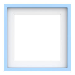 Picture frame. 3D frame. 3D illustration.