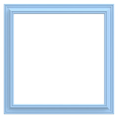 Picture frame. 3D frame. 3D illustration.