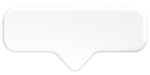 Price tag. Text box. 3D illustration.