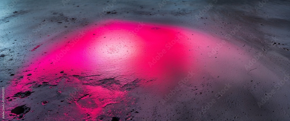 Poster pink to red gradient lighting shadow light in concrete surface texture background backdrop