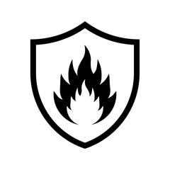 Fire shield icon