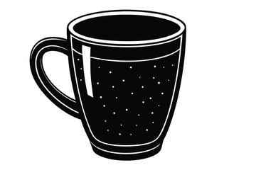 Coffee Mug Silhouette Illustration