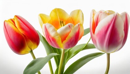 Obraz premium bouquet of yellow tulips