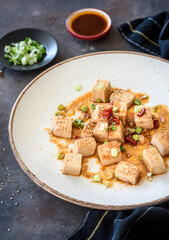 Marinated tofu cheese 