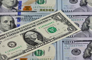 images of banknotes from various countries. photos of american dollars.