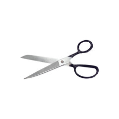 scissors on white background