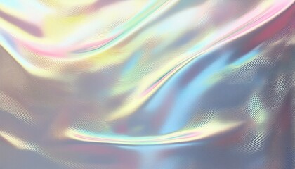 white holograph background holographic texture foil effect hologram chrome abstract backdrop iridescent backdrop rainbow gradient pearlescent metal surface for designs generative ai