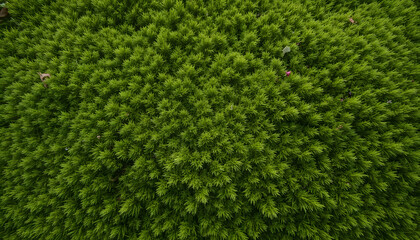 Lush Green Moss Texture Background - Nature photography