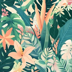 Tropical Floral Pattern Design © MySamLobatobrock